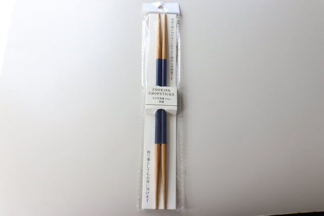 スス竹菜箸両細 パッケージ