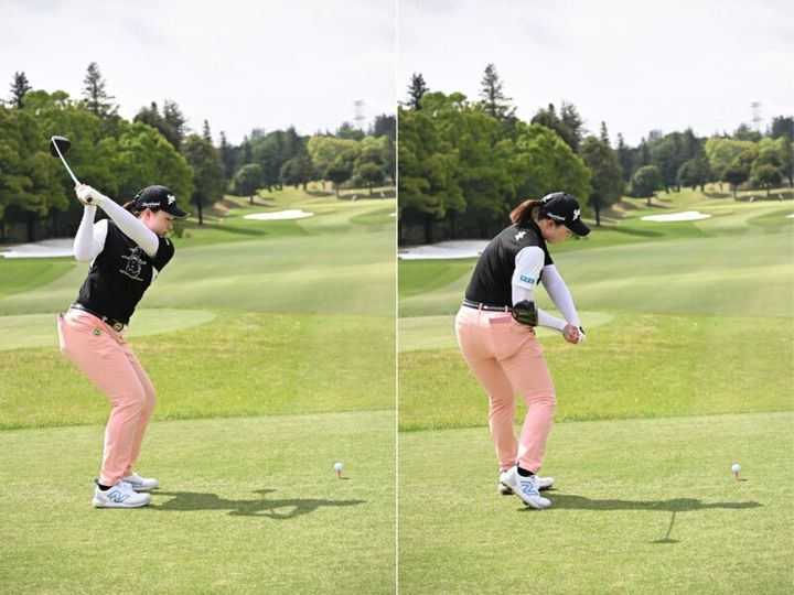 世界最高峰の女子プロ4選手のスイングを解説！球が曲がる要素が一つもない