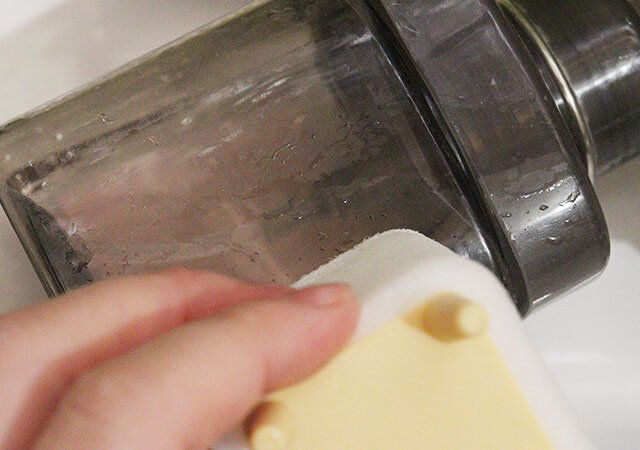 おそうじキューブ水アカ用 使用例