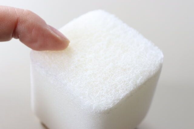 おそうじキューブ水アカ用 質感