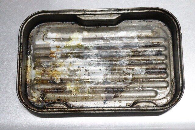 おそうじキューブガンコ汚れ用 使用後