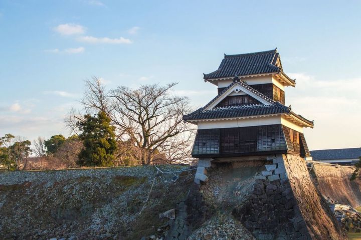 2018年の熊本城