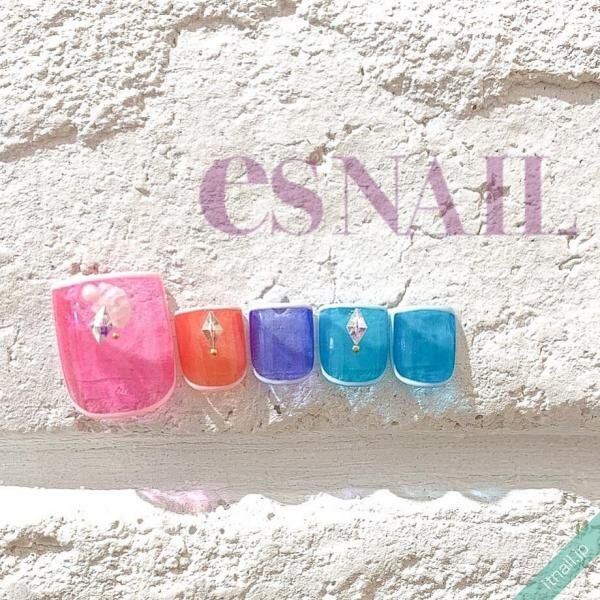 esNAILが投稿したネイルデザイン [photoid:I0086302] via Itnail Design (748155)