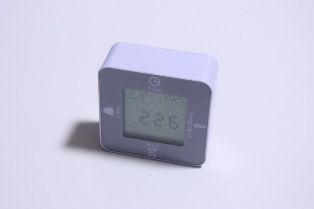 ダイソー キッチンタイマー4WAY 時計