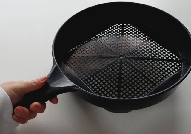 ダイソー 土砂フィルタ ふるい