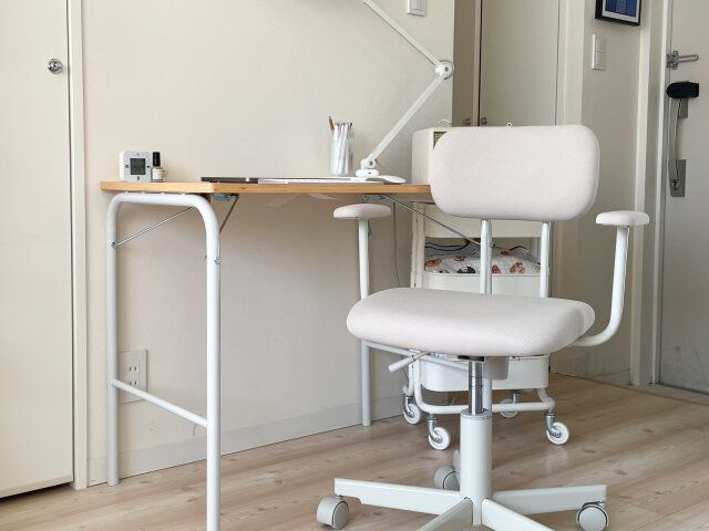 無印良品 ワーキングチェア／グレー