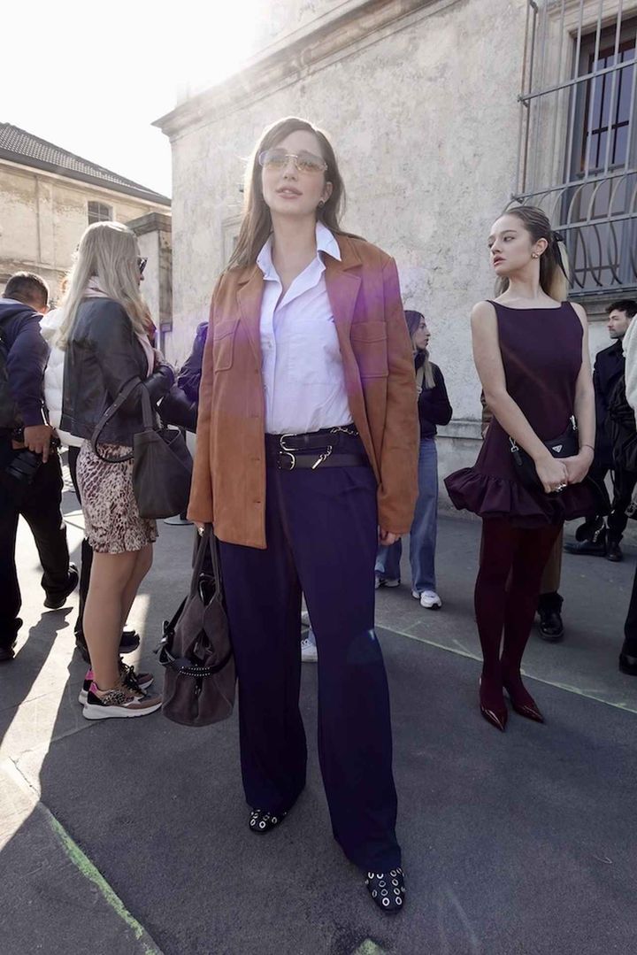 画像1: ストリートで続出中のベルトのレイヤードスタイル