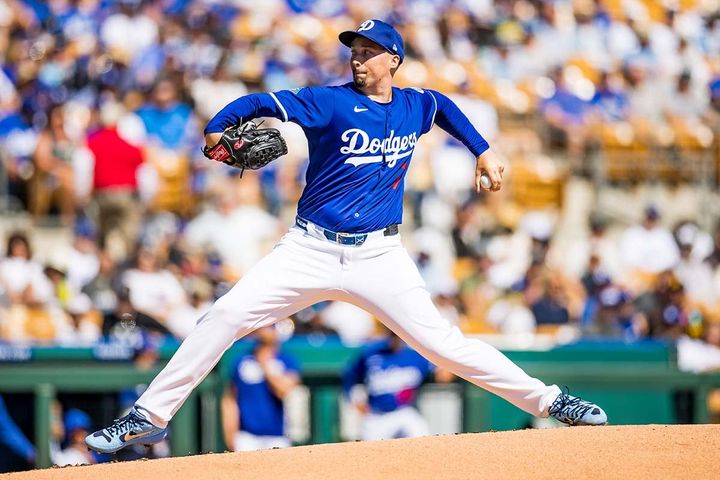 今季ドジャースに加入したブレイク・スネル（C）Getty Images