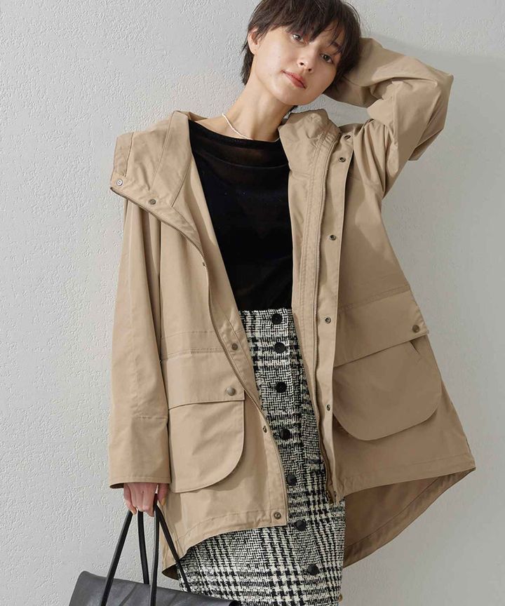 画像: フーディーブルゾン￥51,700（Whim Gazette） www.palcloset.jp