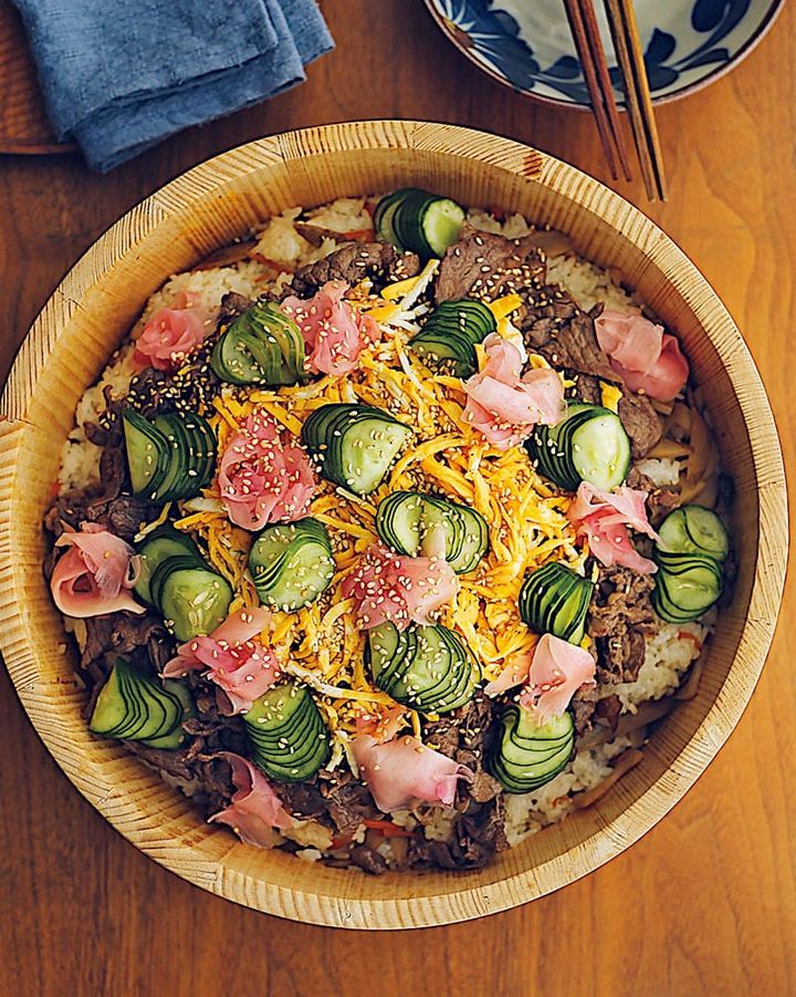 特別なハレごはんにちらし寿司