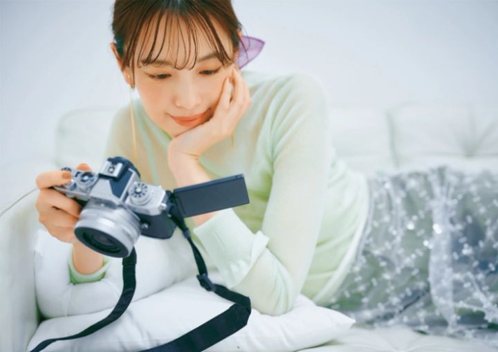 シャレ感たっぷりなバレエコア休日コーデ