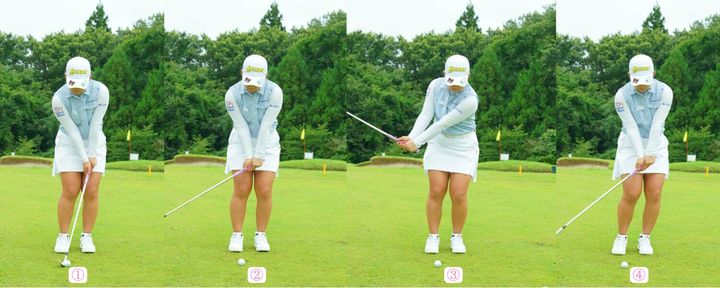 短いアプローチは“右手の角度をキープ”がコツ！女子プロのスイングを解説