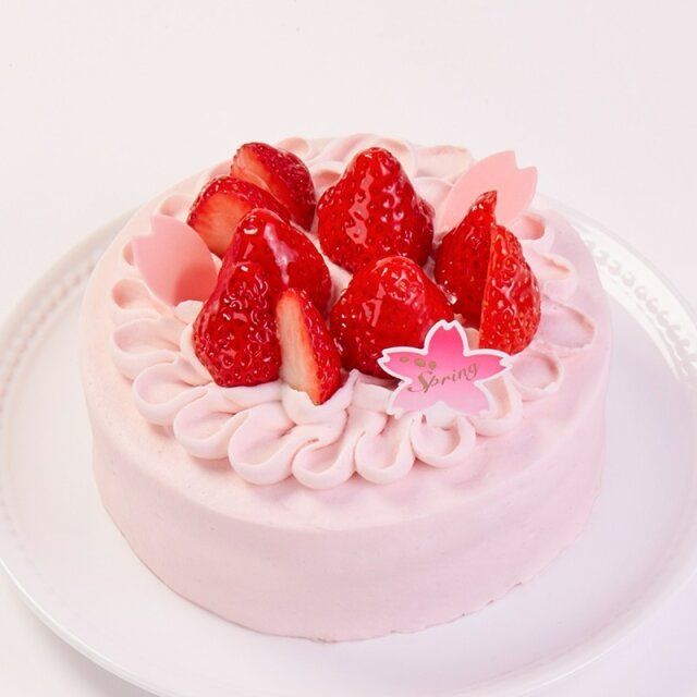 シャトレーゼ 春の桜デコレーション 14cm