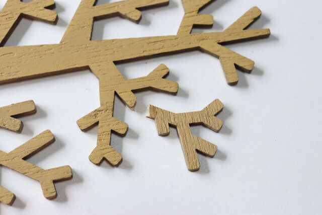 ウッドオブジェツリー 破損