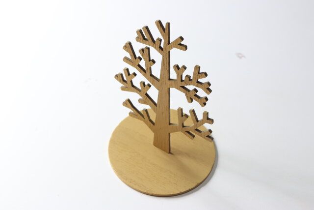 ウッドオブジェツリー 組み立て