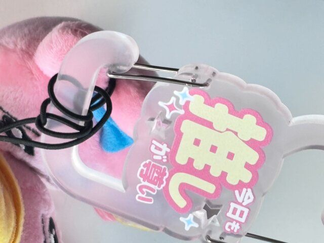 ダイソー 推し活ダブルフックカラビナ 使用例