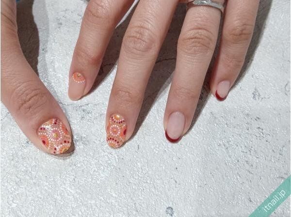 Sleepが投稿したネイルデザイン [photoid:I0107733] via Itnail Design (748222)