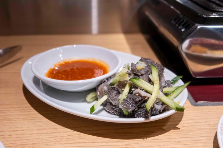 センマイユッケ（刺し）