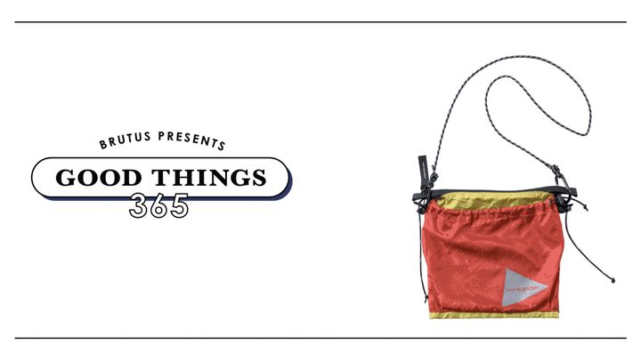 〈アンドワンダー〉のサコッシュ