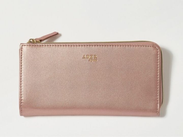 雑誌GLOW5月号増刊付録 開運カラー・ピンクの薄型財布