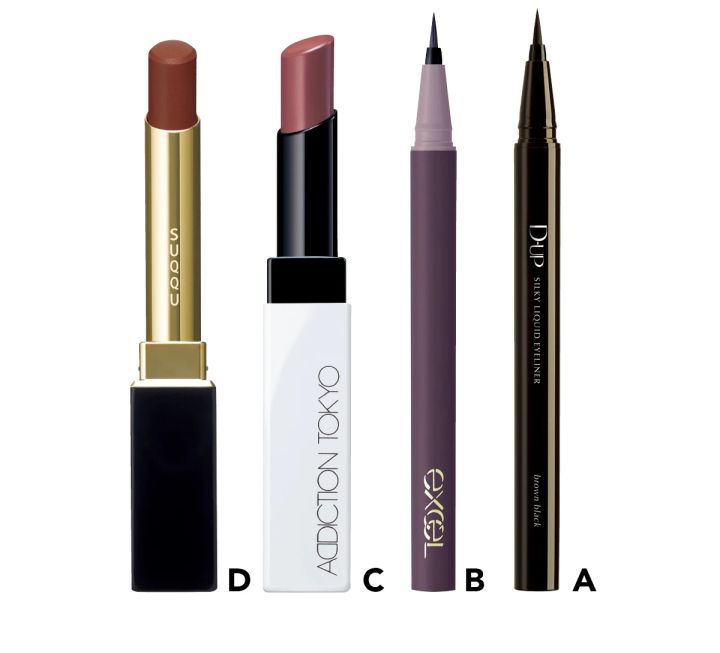 アイライナーとリップは気合いのスイッチ