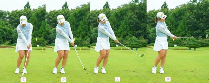 女子プロ3人のアプローチを解説！インパクトの強さで距離感を変えるのはＮＧ