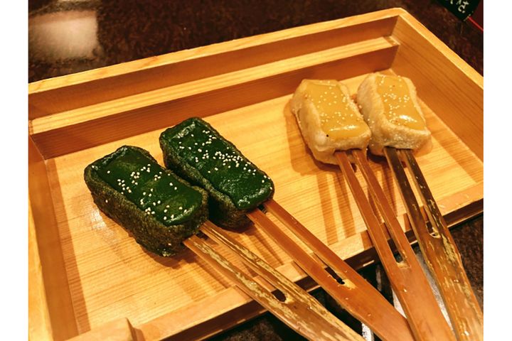 ▲ポピュラーな焼き麩「小町麩」