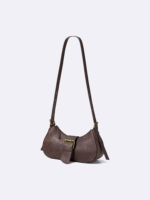 GU ベルトバッグ BROWN