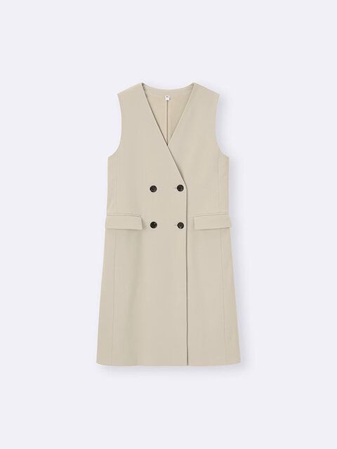 GU ロングジレZ＋E BEIGE