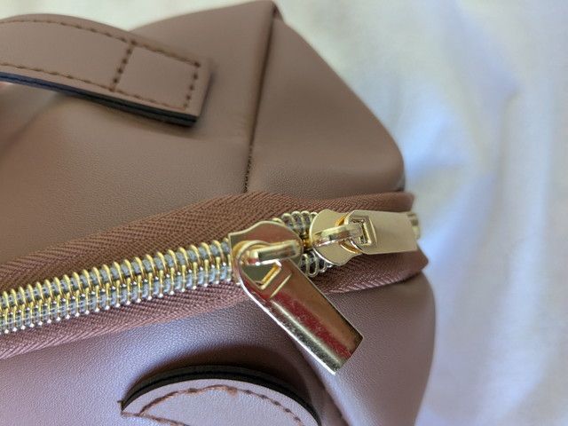 ミッフィーフェイスポーチファスナー