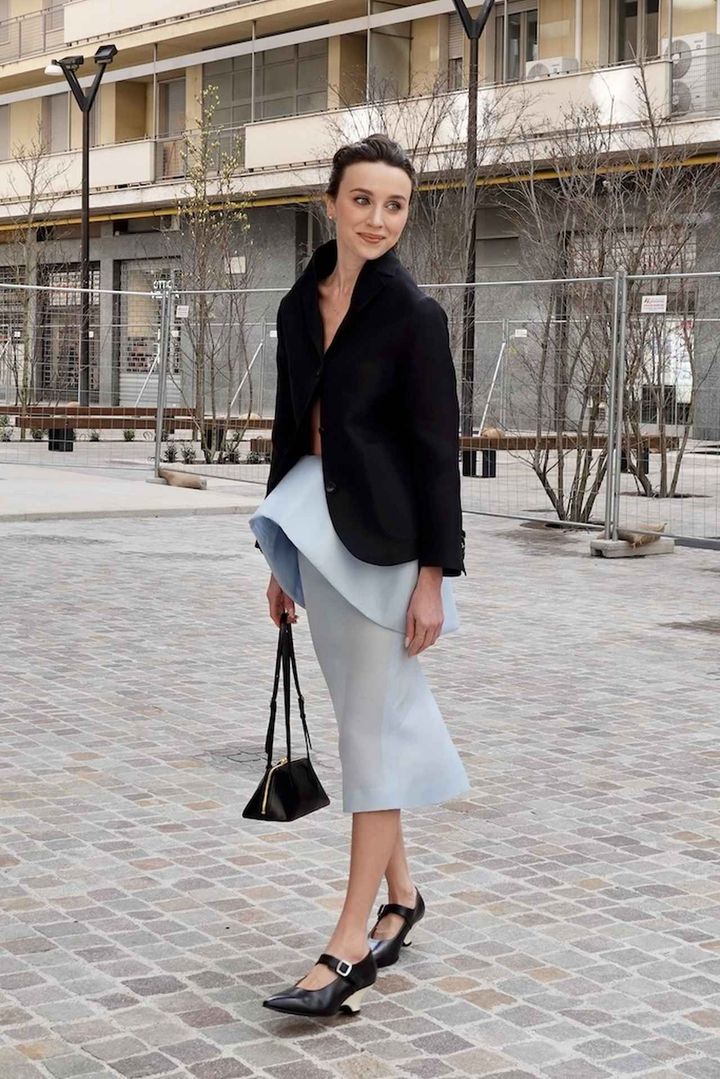 画像: エアリーなアイシーブルーで春を先取り