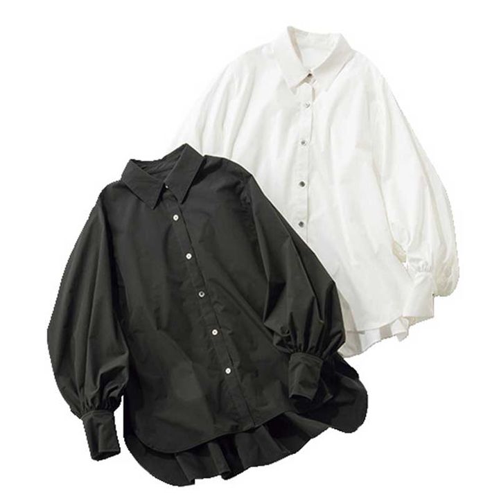 甘すぎない着映えシャツ