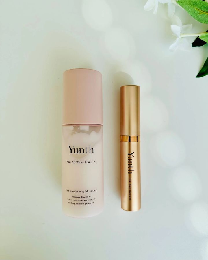 Yunth 生ホワイト乳液、Yunth VAリンクルアイセラム [医薬部外品]