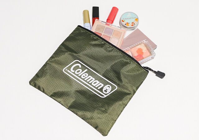 宝島社付録リンネル5月号のコールマンのポーチ2