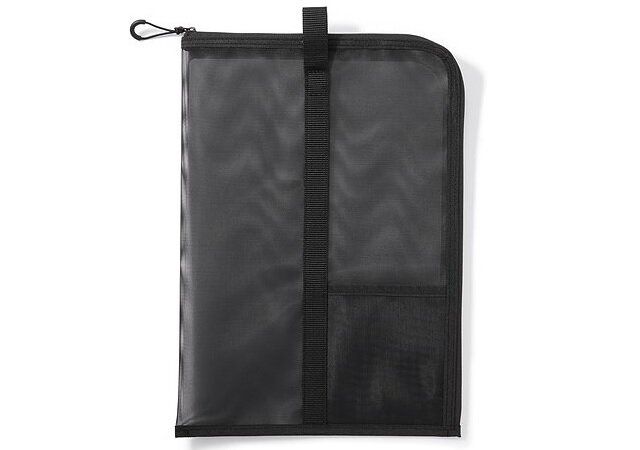 無印良品 ナイロンメッシュ 縦型書類ケース・仕切り付