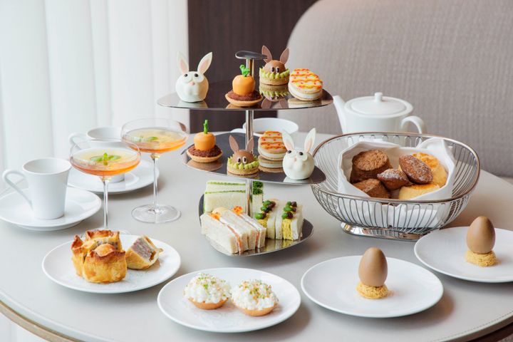 イースター アフタヌーンティー、9,100 円(税・サ込) ※4月18日(金)〜4月20日(日)限定