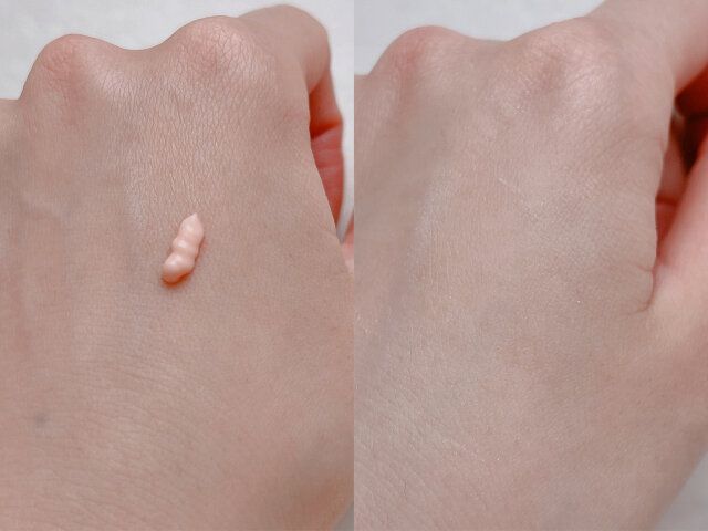 tfit デリケートシルクヴェールアートプライマー 手の甲に付ける