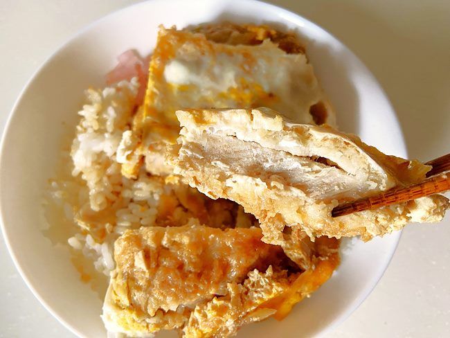 ロースかつ丼（３倍盛り）