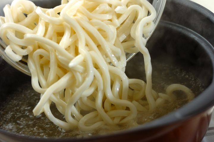 ふわふわ鶏団子と野菜の鍋の作り方6