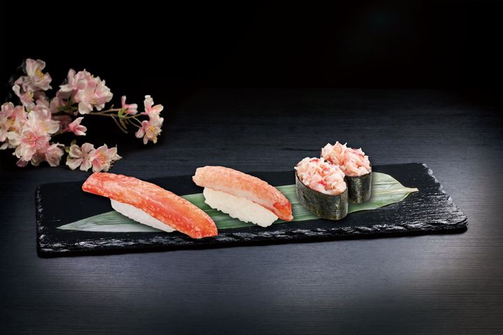 「極上かに」フェアのイメージビジュアル