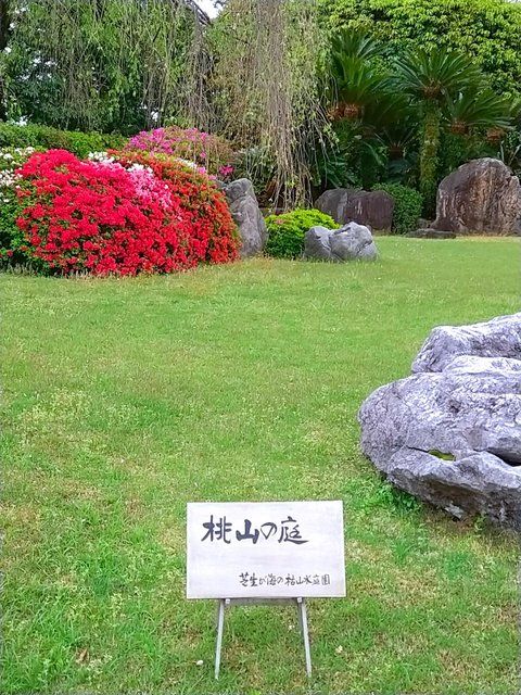 5月頃の「桃山の庭」
