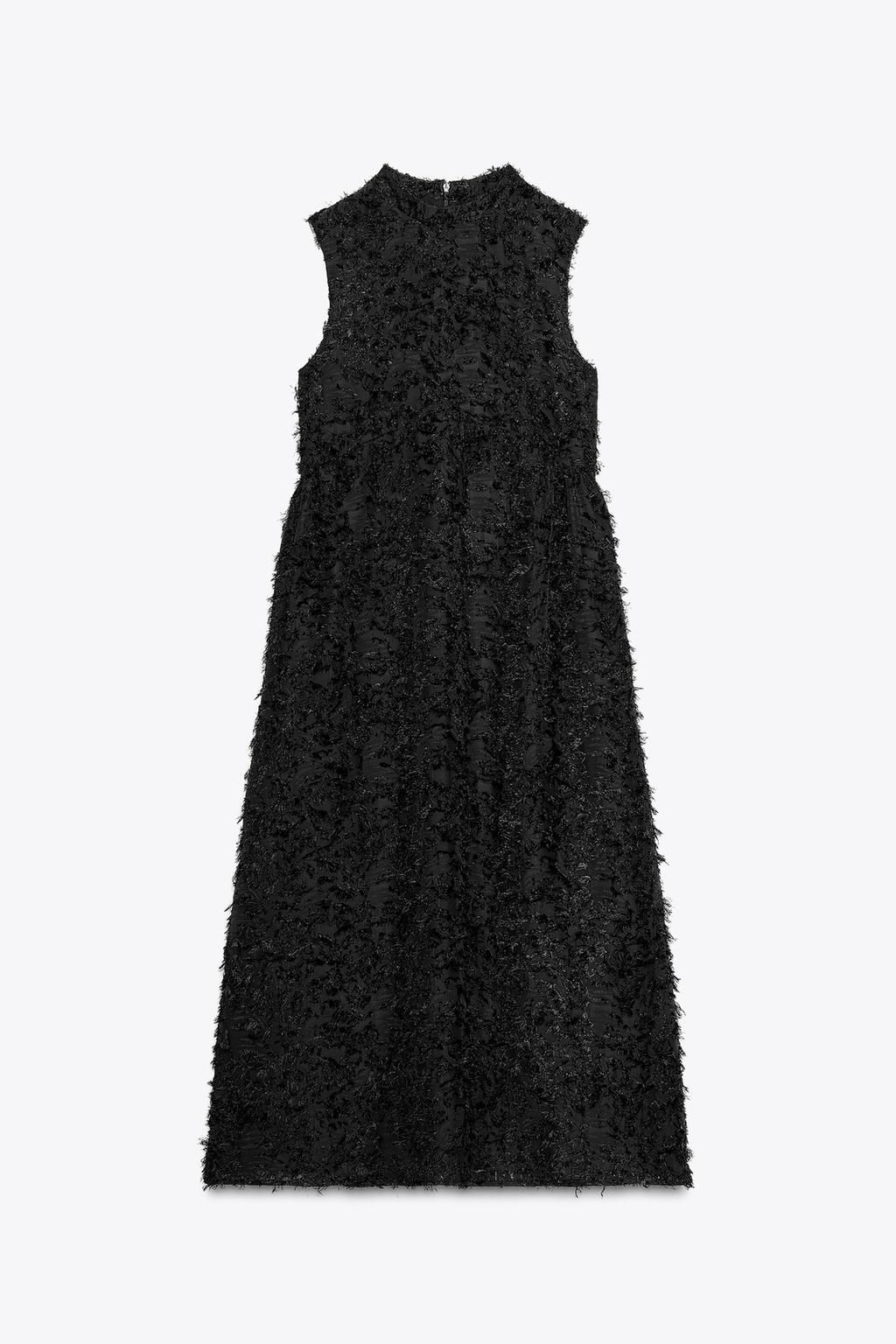 ZARA】ひとクセが可愛い♡永遠の定番「黒ワンピース」 | TRILL