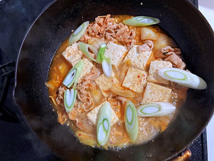 長ねぎを入れる