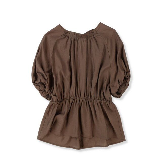 しまむらのウエストギャザーブラウス