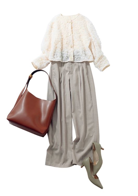 ベーシックカラーでつくるシンプル通勤コーデ