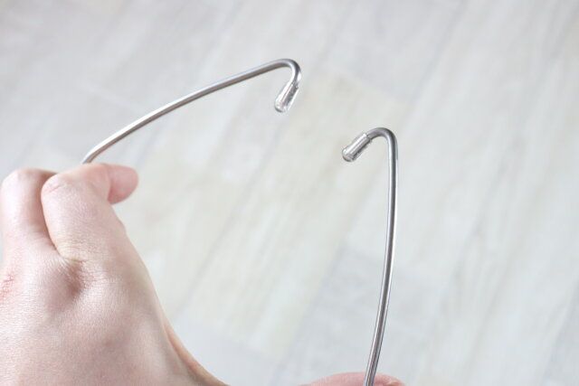 ダイソー ステンレスかもいハンガー 作り