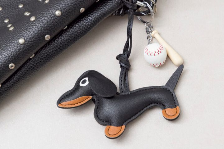 キーホルダーをジャラジャラつけるのがいまトレンド