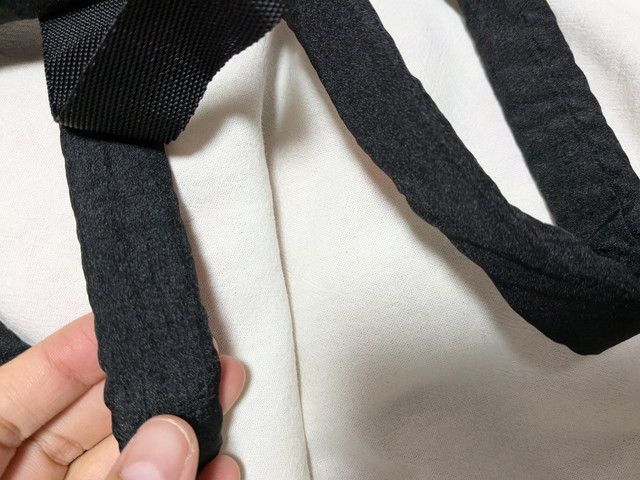 フリルギャザーリュック持ち手