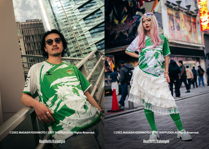ベティス、超人気「NARUTO」とのコラボユニフォームを東京で発表！残念ながら“日本で販売せず”