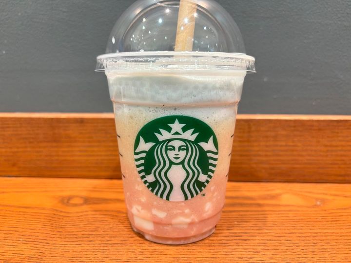スターバックス 春空 ミルクコーヒー フラペチーノ®